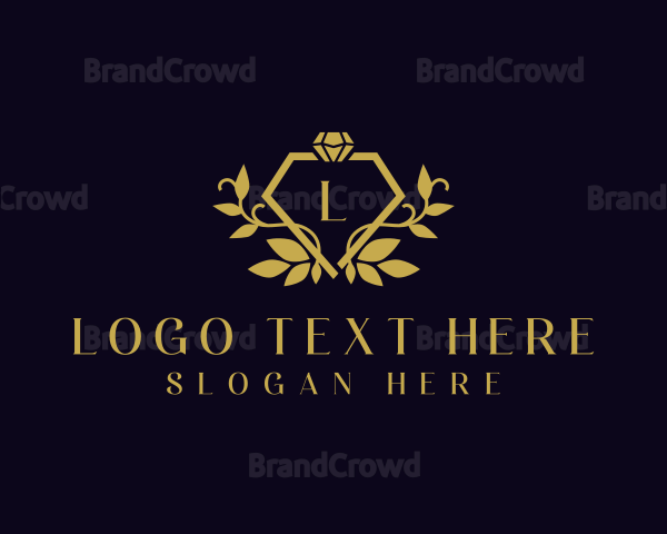 Luxury Ornamental Diamond Logo