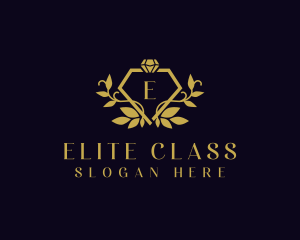 First Class - Luxury Ornamental Diamond logo design