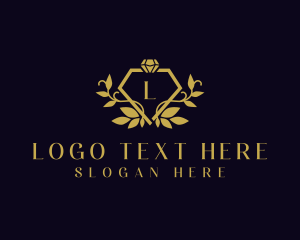 Beautician - Luxury Ornamental Diamond logo design