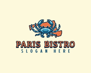 Maryland Blue Crab logo design