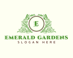 Organic Gardening Florist logo design