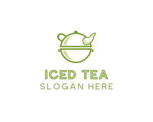 Kettle Antique Teapot logo design