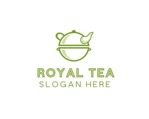 Kettle Antique Teapot logo design