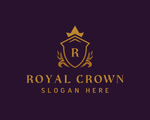 Royal Shield Monarch  logo design