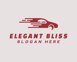 Supercar - Sedan Drag Racing logo design