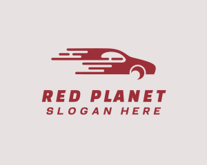 Sedan Drag Racing logo design