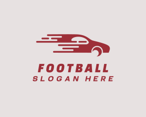 Supercar - Sedan Drag Racing logo design