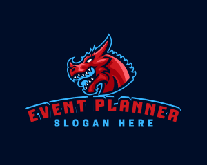 Esport - Dragon Gaming Creature logo design