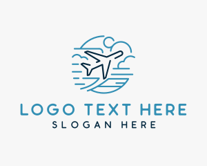 Freight - Flight Aviation Airline logo design