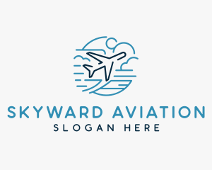 Flight Aviation Airline logo design