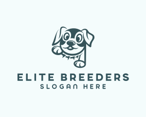 Cartoon Pet Dog logo design