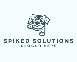 Cartoon Pet Dog logo design