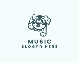Cartoon Pet Dog logo design