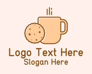 Cookie Coffee Cup Logo