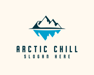 Iceberg - Mountain Ice Summit logo design