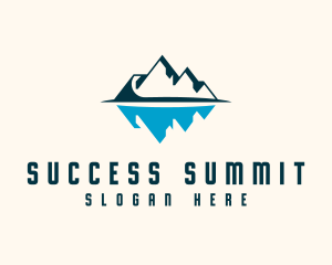 Mountain Ice Summit logo design