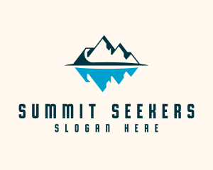 Mountain Ice Summit logo design