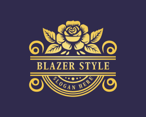 Rose Floral Styling  logo design