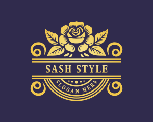 Rose Floral Styling  logo design