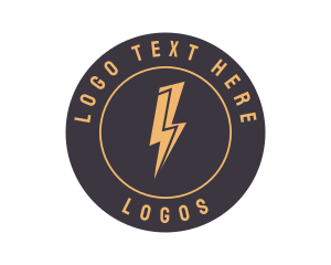 Volt - Lightning Bolt Energy logo design