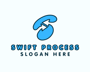 Processing - Arrow Shipping Logistics logo design