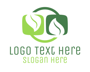 Leaves Eco Sustainability Logo