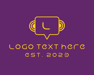 Connection - Connection Chat App logo design