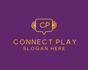 Connection Chat App logo design