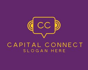 Connection Chat App logo design