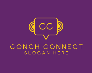 Connection Chat App logo design