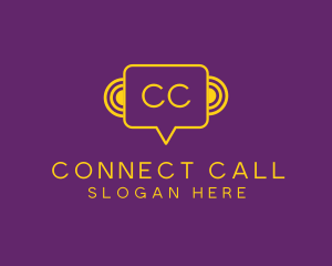 Connection Chat App logo design