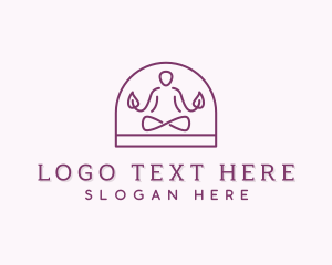 Yoga - Meditation Wellness Yoga logo design