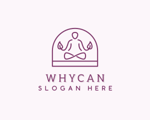 Meditation Wellness Yoga Logo