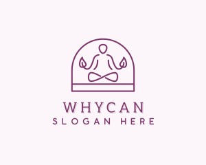 Yoga Studio - Meditation Wellness Yoga logo design