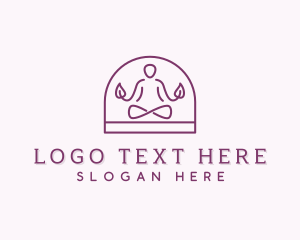 Yogi - Meditation Wellness Yoga logo design