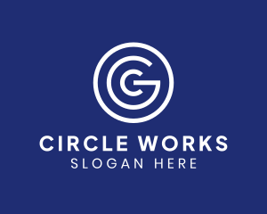 Round - Modern Round Studio logo design