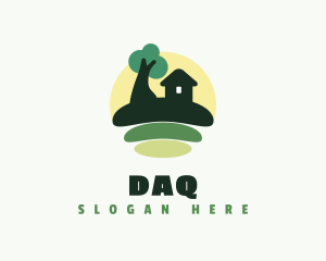 Barn - Hut Farm House logo design