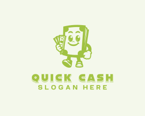 Cash E-Wallet Money  logo design