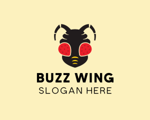 Wasp Pest Insect logo design