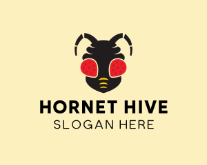 Hornet - Wasp Pest Insect logo design