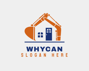 Property - Excavator Home Builder logo design
