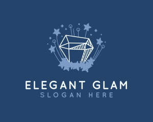 Glamorous - Glamorous Diamond Gem logo design