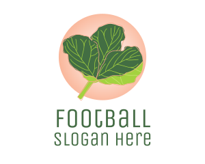 Indoor Plant - Fiddle Leaf Fig Plant logo design