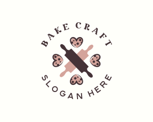 Heart Cookie Bakeshop logo design