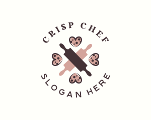 Heart Cookie Bakeshop logo design