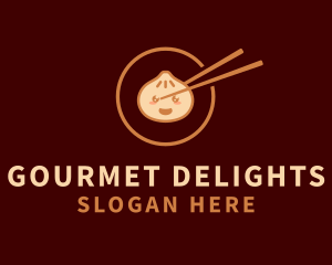 Dim Sum Dumpling Restaurant  logo design