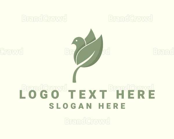 Freedom Leaf Bird Logo