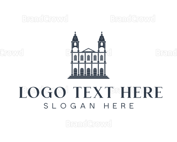 Historical Landmark Structure Logo