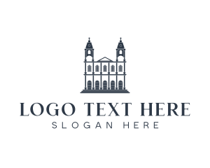 Ahu Tongariki - Historical Landmark Structure logo design