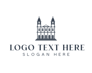 Vintage - Historical Landmark Structure logo design